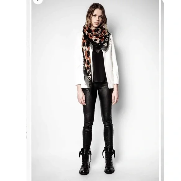 Zadig Voltaire delta scarf - Picture 3 of 6